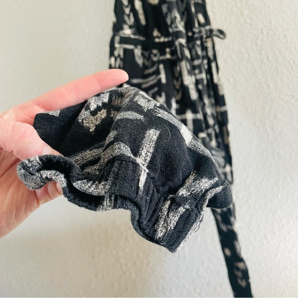 Madewell Black and White Patterned Jumpsuit - Picture 6 of 14